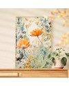 北歐風清新 花卉 晶瓷面掛畫 裝飾掛畫連鋁畫框 70X90CM DF